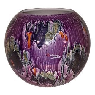 Vintage German Ceramic Vase by Scheurich, 1990s For Sale