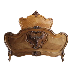 Antique French Rococo Full Bed