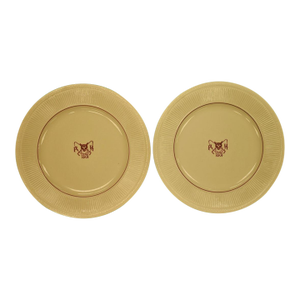 Pair of the Rockaway Hunting Club Plates by Shenango, Mid 20th Century