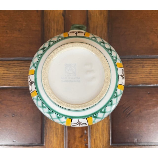 Vintage Gmundner Keramik “Hunter’s Delight” Jug For Sale In Dallas - Image 6 of 9