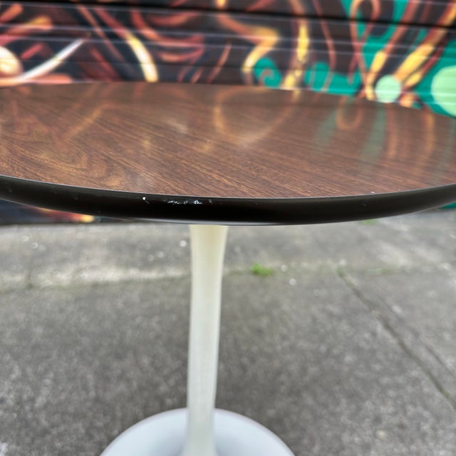 Metal Burke Division for Brunswick Tulip Bistro Side Table For Sale - Image 7 of 12