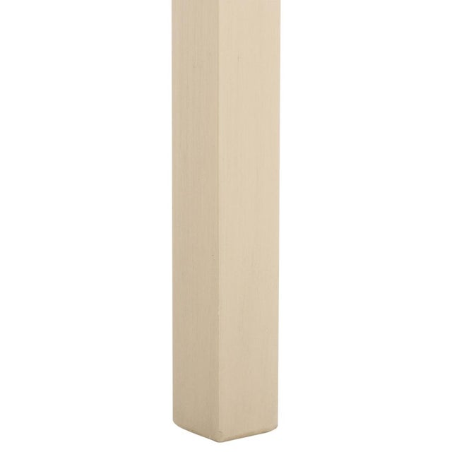 Early 21st Century Litith Square Wave Accent Table in Sand For Sale - Image 5 of 8