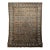 Vintage Persian Bakhtiari Rug, Hand-Knotted Wool, Allover Geometric Pattern, Camelhair & Ivory, 8x11 For Sale