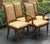 Lovely set of 4 Ethan Allen “Addison” dining chairs from the townhouse collection. Features solid wood frame upholstered...
