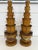 Pair of Antique French Tole Tulipieres With Hand-Painted Scenic Panels For Sale - Image 12 of 17