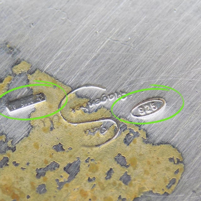 Metal Vintage Italian Handmade Genuine Solid Sterling Silver 925 Trullo Traditional South Italian House Figurine For Sale - Image 7 of 9