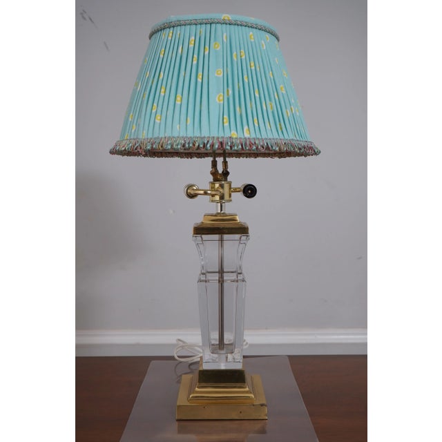 Age: Approx: 25 Years Old Details: Quality Construction Bright Modern Color & Print Shades Nice Decorative Lamps...