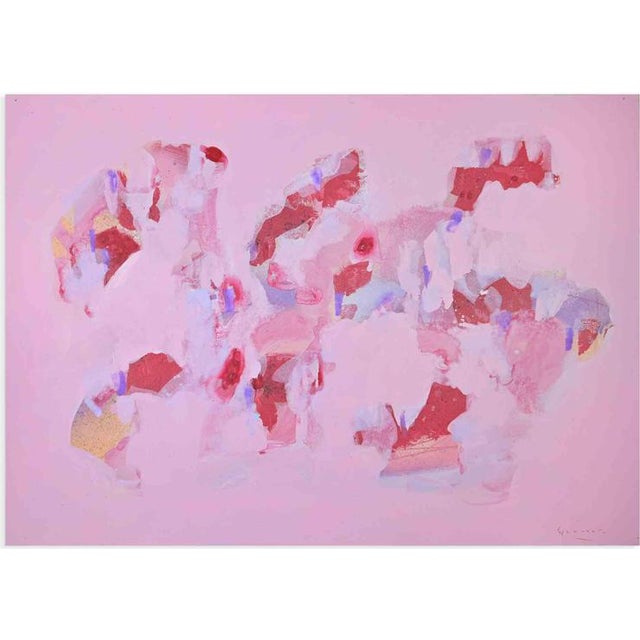 Maurizio Gracceva, Espandersi, 2023, Mixed Media Drawing on Paper For Sale