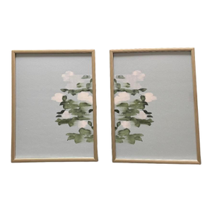 Pair 2024 Carolyn Misterek Giclees, Framed
