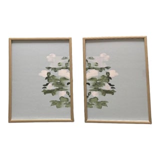 Pair Carolyn Misterek Giclees, Framed For Sale