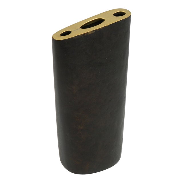 Model 3852 Brass Vase by Carl Auböck, 1950s For Sale