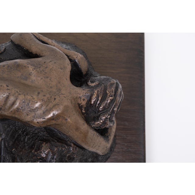 Patinated Bronze in the style of Auguste Rodin the Danaide, 1999 For Sale - Image 13 of 14
