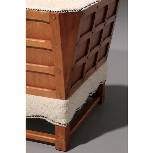 Set of Spanish Armchairs by Elias Barup for Gärsnäs, Sweden, 1930s For Sale - Image 4 of 13