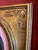 Gesso Medallions of Saints Peter and Paul in Gilded Oval Frames with Silk Panels, 1890s For Sale - Image 12 of 18