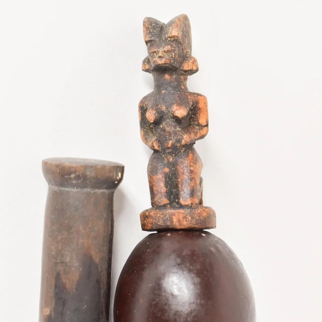The Nyamwezi diviner's medicine gourds were used to contain medicinal contents used in divination and the community's...