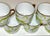 Bernardaud Bernardaud Frivole, French Limoges, Flat Cup & Saucer Set - Complete Set of 7 (Never Used) For Sale - Image 4 of 13