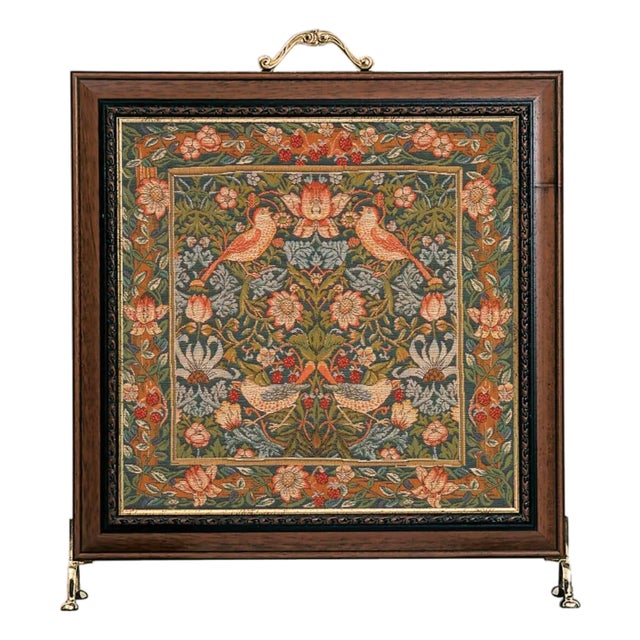 Strawberry Thief Tapestry Firescreen For Sale