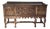 Antique 1920s Jacobean Revival Carved Oak Sideboard / Buffet For Sale