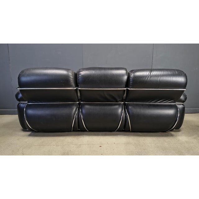 1970s Vintage Italian Sofa Set, 1970s, Set of 3 For Sale - Image 5 of 9
