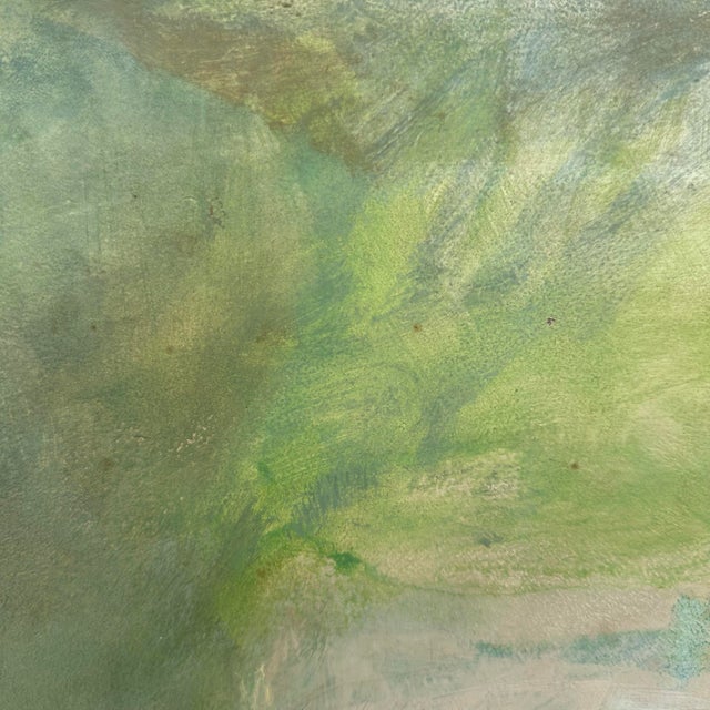 Mid 20th Century Framed Abstract Painting by H Norman Schnepf Titled “Emerging Solids I” For Sale In Cleveland - Image 6 of 12