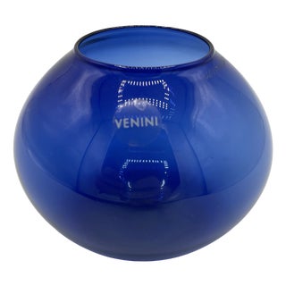 Blue Vase from Venini, 2009 For Sale