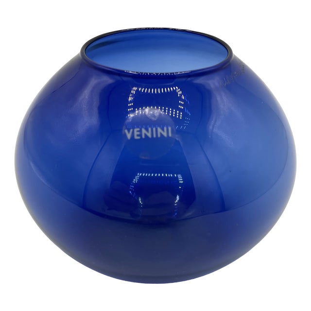 Blue Vase from Venini, 2009 For Sale