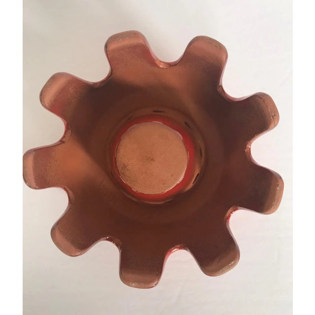 Mid-Century Modern Vintage Frankoma Pottery Warming Base or Chafing Dish Base For Sale - Image 3 of 6