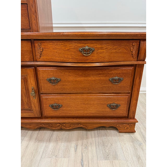 1980s 1980s Lexington Furniture Collection Victorian Sampler Dresser For Sale - Image 5 of 11