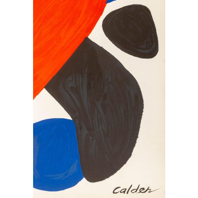 Alexander Calder "Boomerang" Lithograph, 1974 For Sale In New York - Image 6 of 10