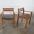 Scandinavian Modern Teak Armchairs With Brushed Charcoal Fabric Seat Cushions, a Pair For Sale - Image 13 of 13