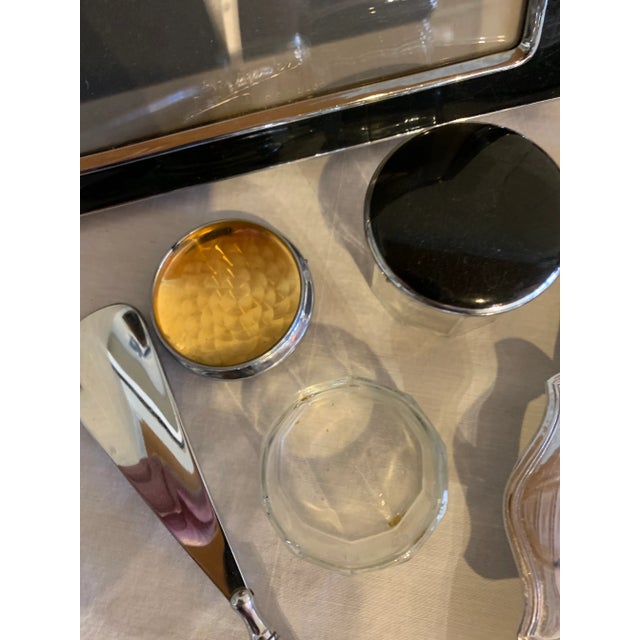 1930s Art Deco Vanity Set, 13 Pieces For Sale - Image 10 of 13