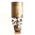 Large Sculptural Brass Table Lamp with Floral Base, 1970s For Sale - Image 6 of 6