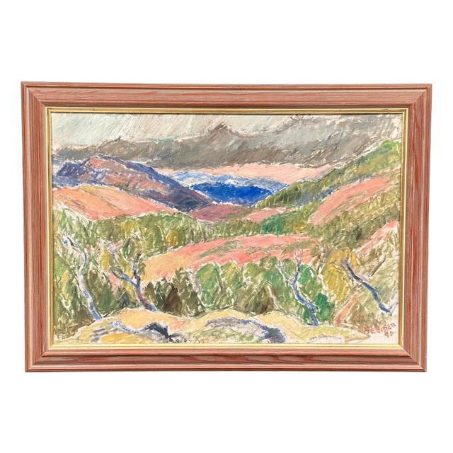 John Hedman, Jämtland, 1946, Oil on Panel, Framed For Sale