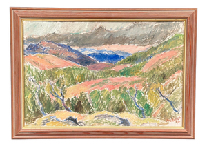 John Hedman, Jämtland, 1946, Oil on Panel, Framed