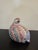 Toyo Vintage Toyo Floral Quail Figurine Porcelain Partridge Bird 14k Gold Guild 60s For Sale - Image 4 of 10