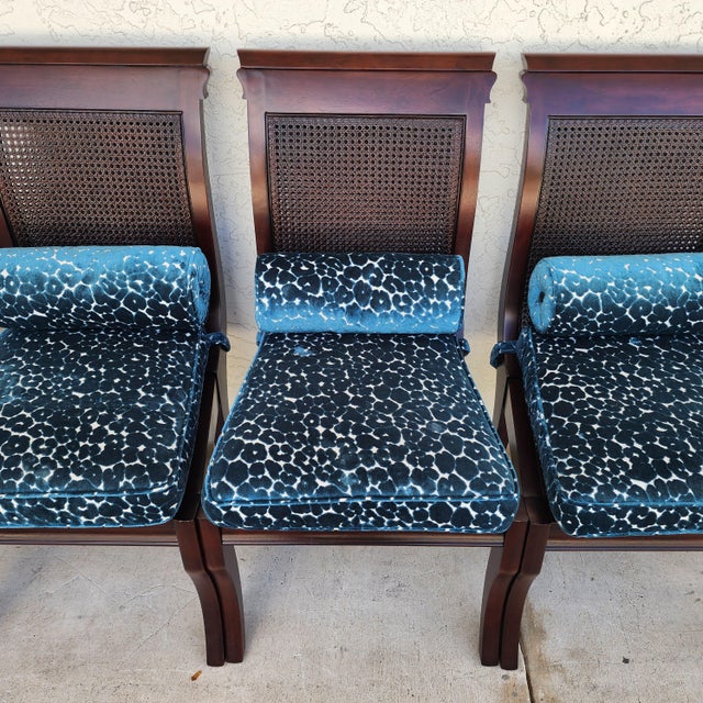 Stanley British Colonial Dining Chairs American Craftsman Collection Set of 6 For Sale In Miami - Image 6 of 18