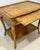 French Provincial Console Table by Minton-Spidell | Regency Faux Burl Finish For Sale - Image 3 of 12