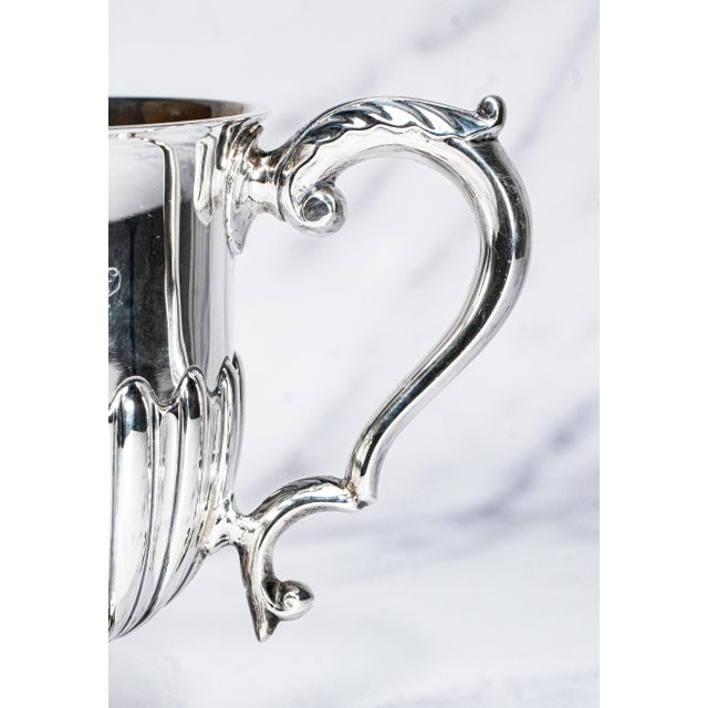 Fascinating Ornate Antique Sterling Silver English Shooting Trophy Cup Home Decor Militaria For Sale - Image 4 of 13