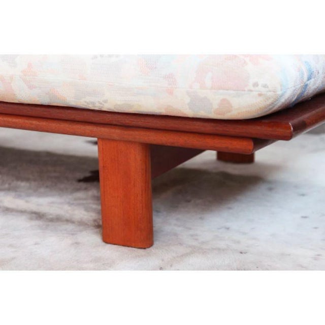 Adrian Pearsall Danish Modern Teak Gondola Scandinavian Sofa, 1970s/80s For Sale - Image 4 of 9