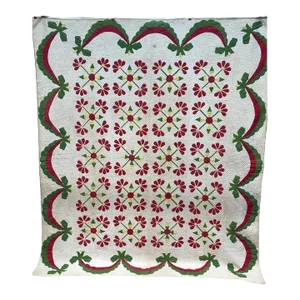 Mid 19th Century Early Appliqué Quilt