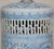 Early 1900s Blue and White Asian Pierced Ceramic Incense Burner For Sale - Image 10 of 13
