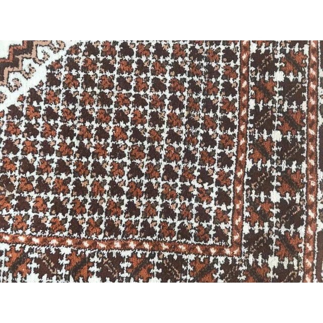 Beige Vintage Tribal Moroccan Rug, 1950s For Sale - Image 8 of 12