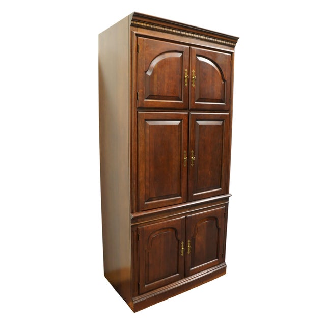 PENNSYLVANIA HOUSE Solid Cherry Traditional Style 36" Wall Unit / Media Armoire 78" High 36" Wide 23" Deep TV Area: 32.5"...