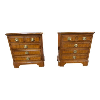 Late 20th Century Drexel Yorkshire Nightstands- a Pair For Sale
