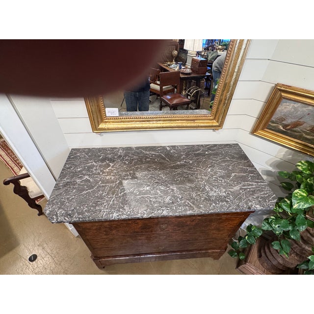 This 19th century Louis Philippe chest is stunning. The French do such an amazing job of book matching veneer, and the...