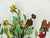 Bouquet of Flowers Wall Sconces, 1960s, Set of 2 For Sale - Image 4 of 8