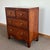 Hepplewhite 1990s Wright Table Co. Flamed Mahogany Bachelor’s Chest For Sale - Image 3 of 11