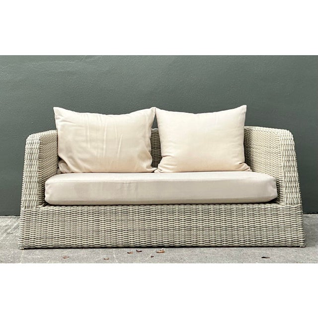 Vintage Janus Et Cie “Zeya” Two Seat Sofa For Sale In West Palm - Image 6 of 12