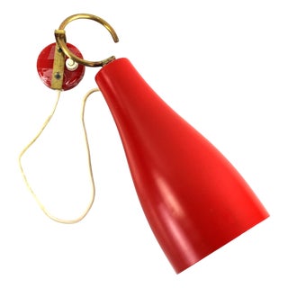 Haken Wandarm Wall Light from Kalmar, 1950s For Sale