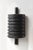 Vintage Large-Scale Industrial Black-Painted Foundry Mold, Circa Mid-20th Century. This commanding piece is half of a...